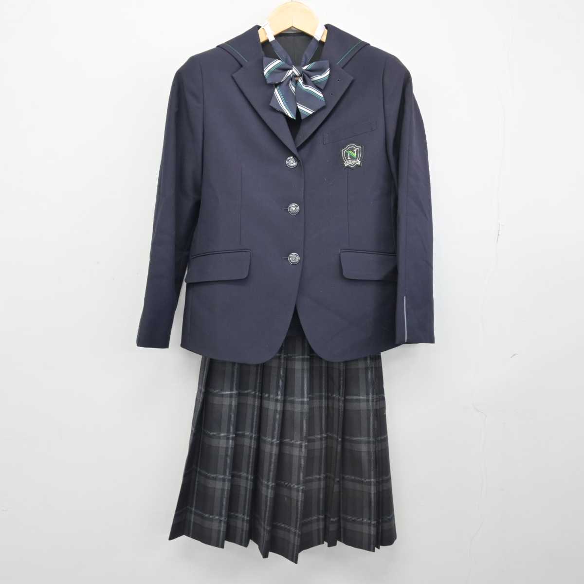 【中古】東京都 中村中学校 女子制服 3点 (ブレザー・スカート) sf047043