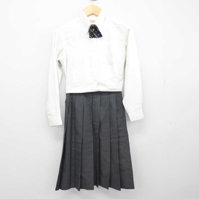 【中古】兵庫県 須磨学園高等学校 女子制服 4点 (ブレザー・シャツ・スカート) sf047048