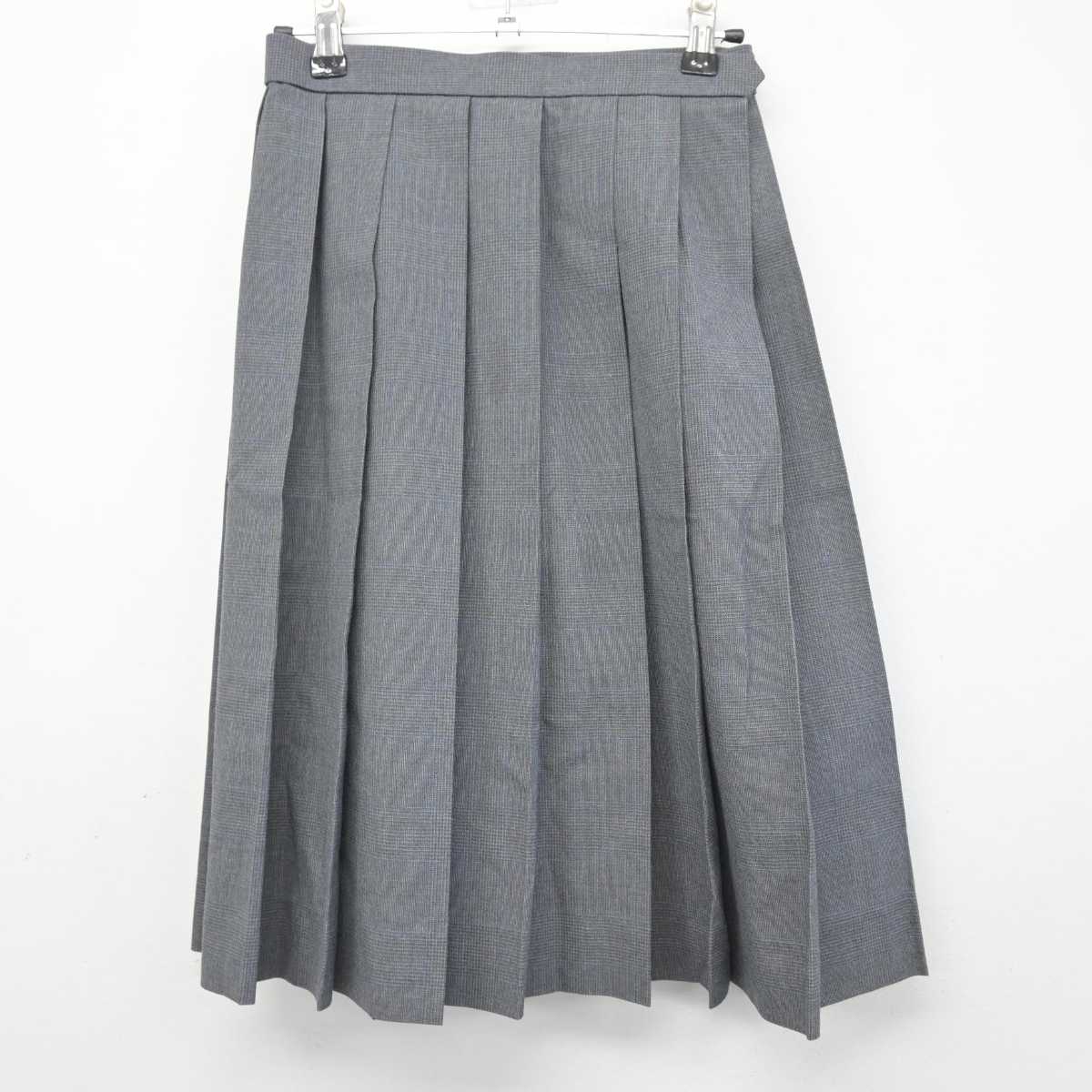 【中古】兵庫県 須磨学園高等学校 女子制服 3点 (シャツ・スカート) sf047049