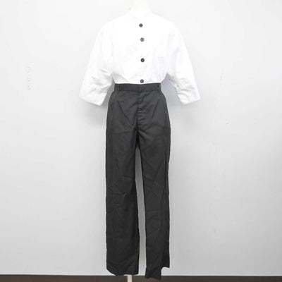 【中古】 松のや-松屋フーズ 女子制服 2点 (シャツ・ズボン) sf047055