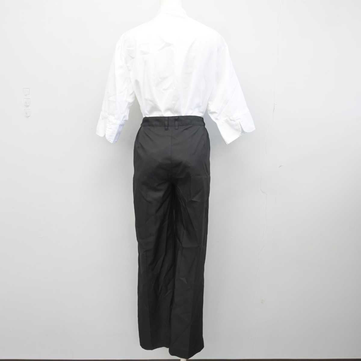 【中古】 松のや-松屋フーズ 女子制服 2点 (シャツ・ズボン) sf047055