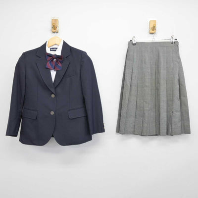 【中古】東京都 桜川中学校 女子制服 4点 (ブレザー・シャツ・スカート) sf047056