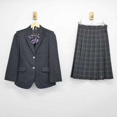 【中古】神奈川県 日本大学藤沢高等学校 女子制服 4点 (ブレザー・スカート) sf047068