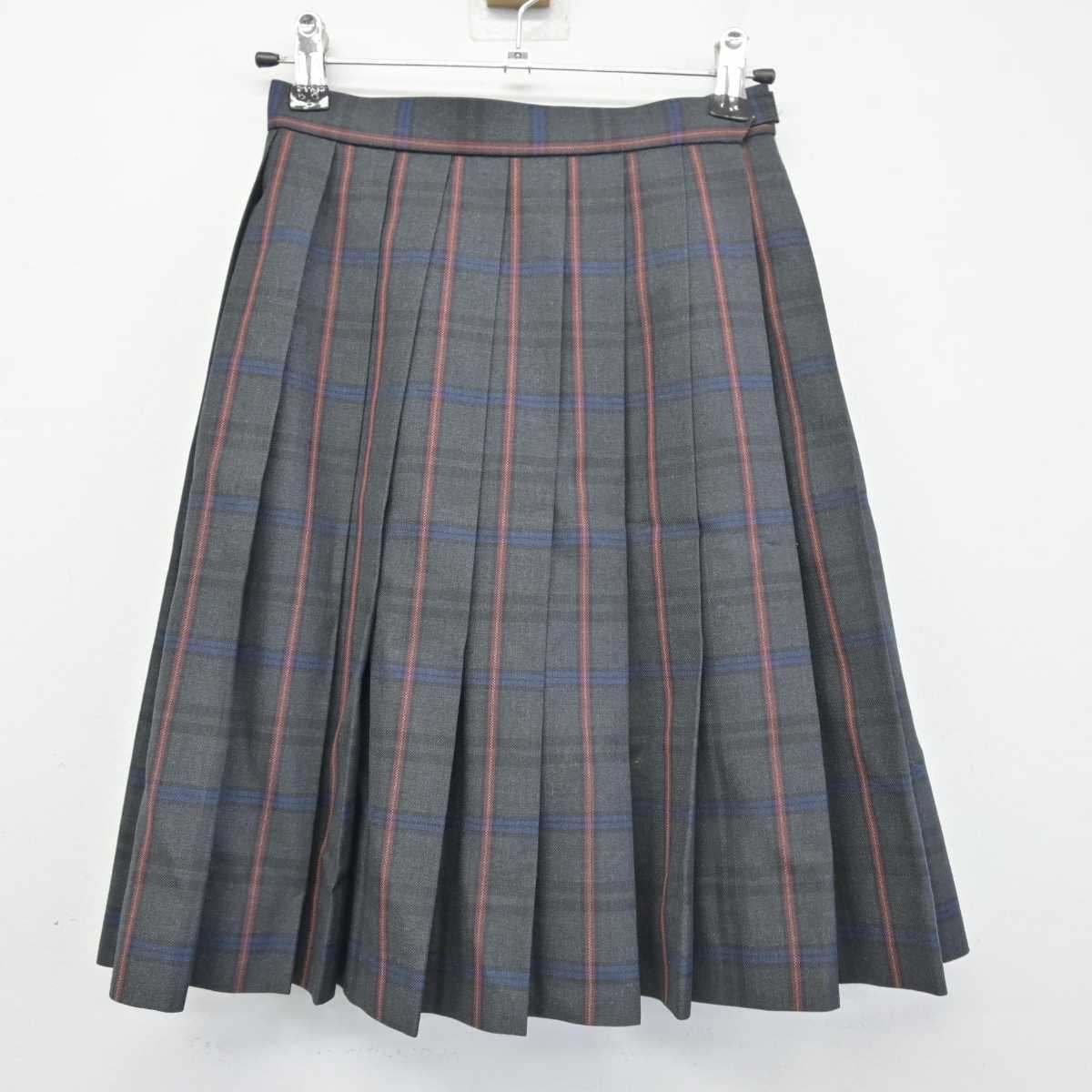 【中古】愛知県 享栄高等学校 女子制服 6点 (ブレザー・シャツ・スカート) sf047082