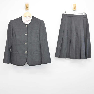 【中古】群馬県 伊勢崎高等学校 女子制服 4点 (ブレザー・シャツ・スカート) sf047087