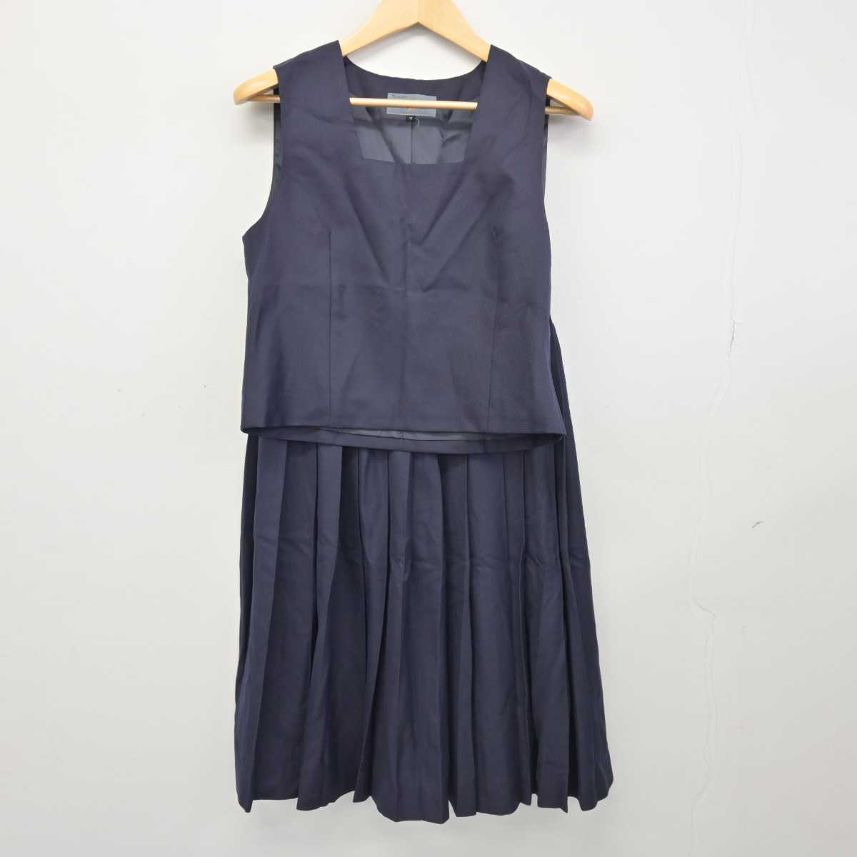 【中古】埼玉県 川口市立南中学校 女子制服 4点 (ブレザー・ベスト・スカート) sf047091