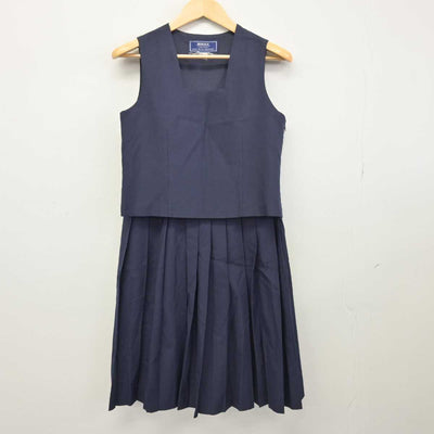 【中古】埼玉県 川口市立南中学校 女子制服 3点 (ブレザー・ベスト・スカート) sf047092