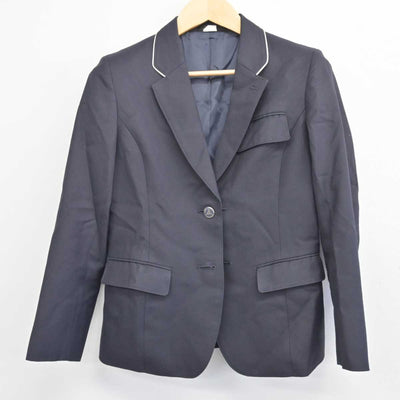 【中古】福岡県 多々良中央高等学校 女子制服 3点 (ブレザー・シャツ) sf047105