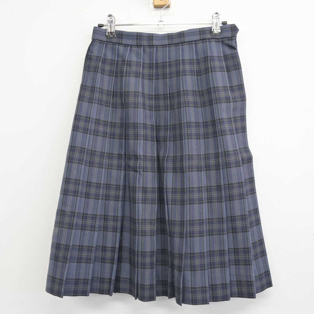 【中古】大阪府 福井高等学校 女子制服 2点 (スカート・スカート) sf047108