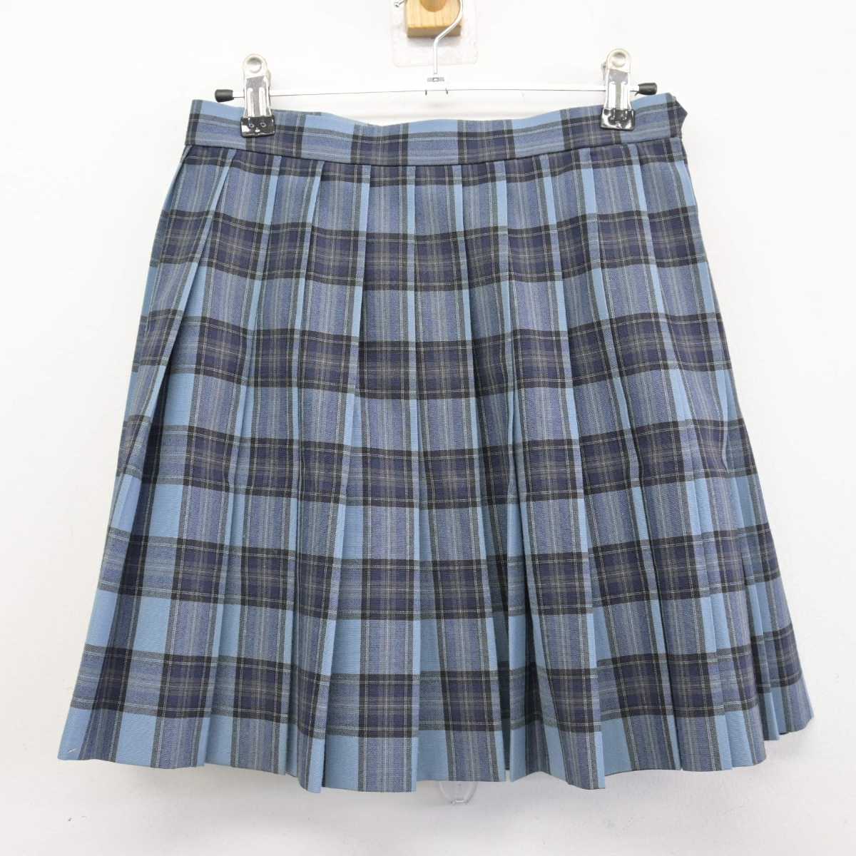 【中古】大阪府 福井高等学校 女子制服 2点 (スカート・スカート) sf047108