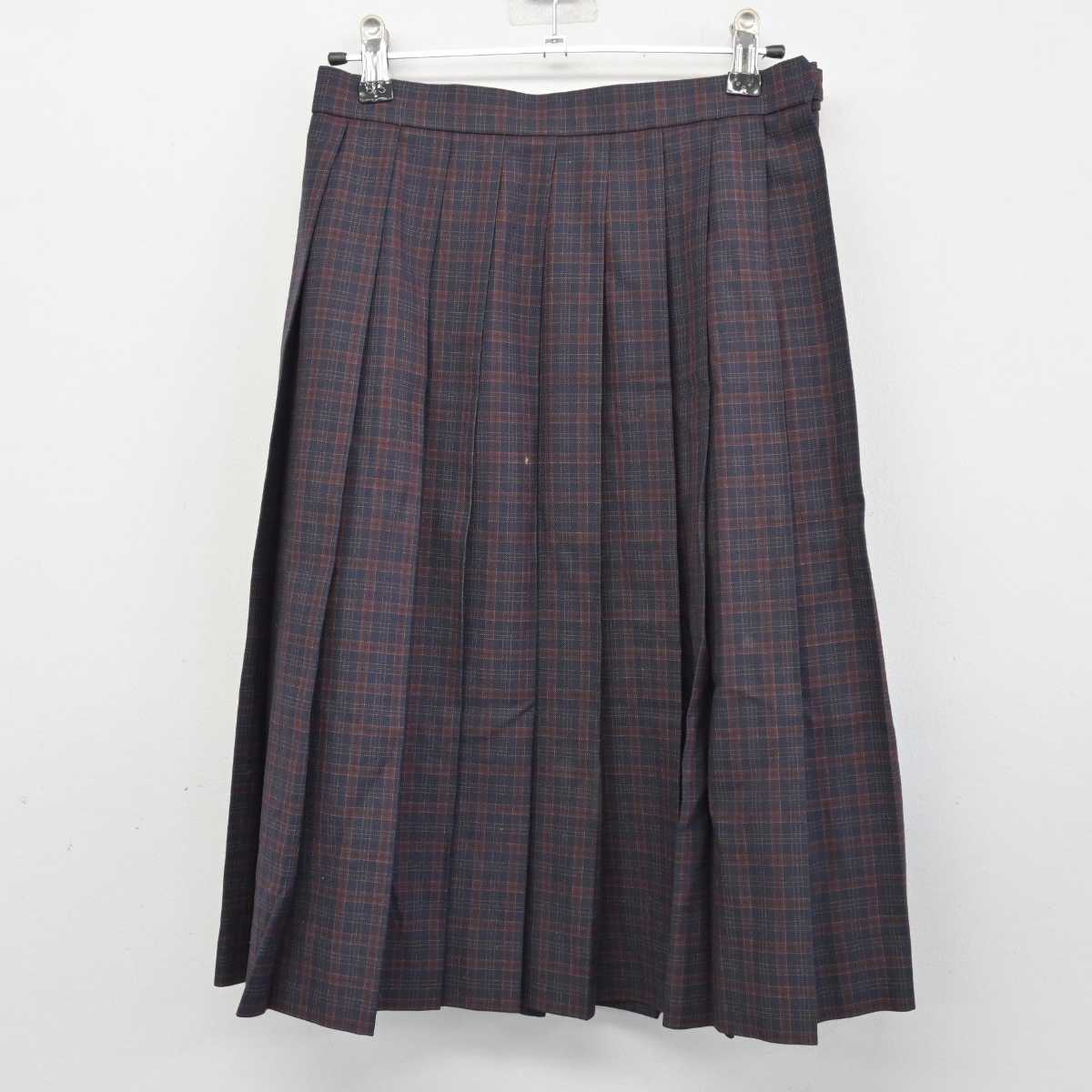 【中古】兵庫県 香寺高等学校 女子制服 4点 (ブレザー・ニット・スカート) sf047113