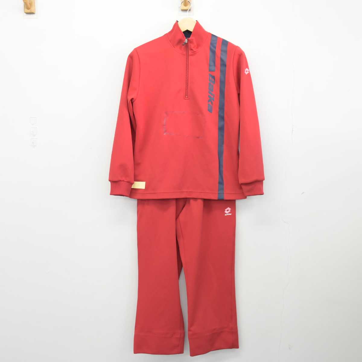 【中古】大阪府 梅花高等学校 女子制服 3点 (ジャージ 上・体操服 上・ジャージ 下) sf047124