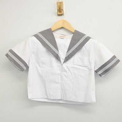 【中古】大阪府 明浄学院高等学校 女子制服 2点 (セーラー服) sf047135