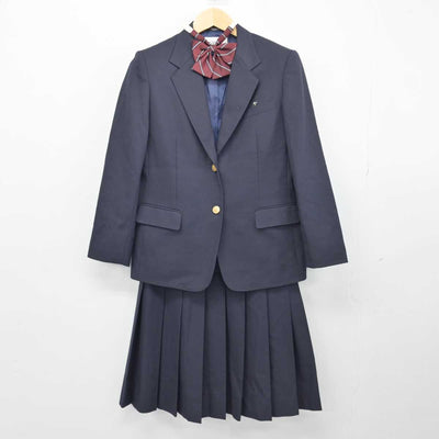 【中古】埼玉県 上尾中学校 女子制服 3点 (ブレザー・スカート) sf047141