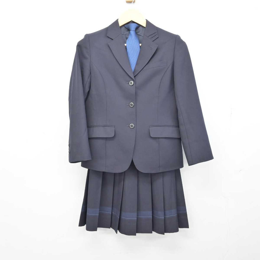 中古】静岡県 駿河総合高等学校 女子制服 4点 (ブレザー・ニット・スカート) sf047156 | 中古制服通販パレイド