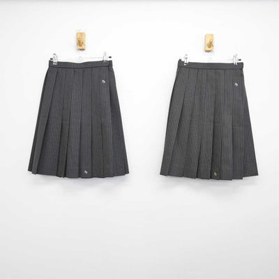 【中古】東京都 東久留米総合高等学校 女子制服 3点 (ブレザー・スカート) sf047163