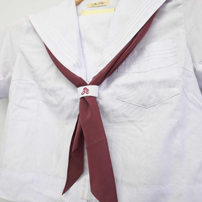 【中古】大阪府 箕面市立第三中学校 女子制服 3点 (セーラー服) sf047167