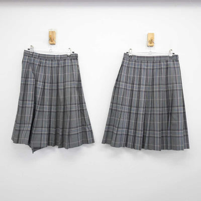 【中古】東京都 有明中学校 女子制服 4点 (ブレザー・スカート) sf047191