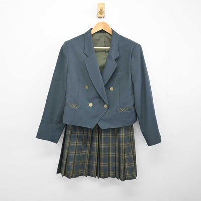 【中古】長野県 大町北高等学校 女子制服 2点 (ブレザー・スカート) sf047192