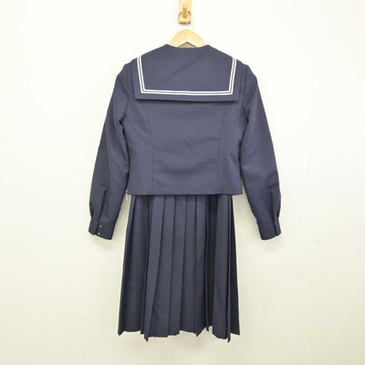 【中古】北海道 向陵中学校 女子制服 3点 (セーラー服・ジャンパースカート) sf047194