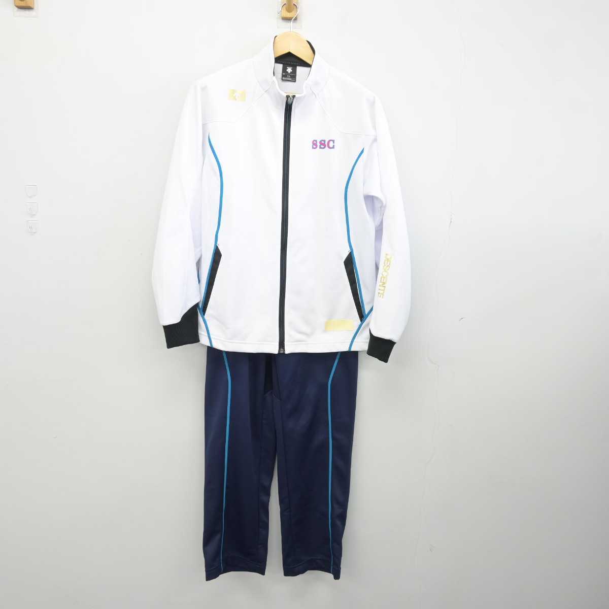 【中古】東京都 淑徳SC高等学校 女子制服 2点 (ジャージ 上・ジャージ 下) sf047199