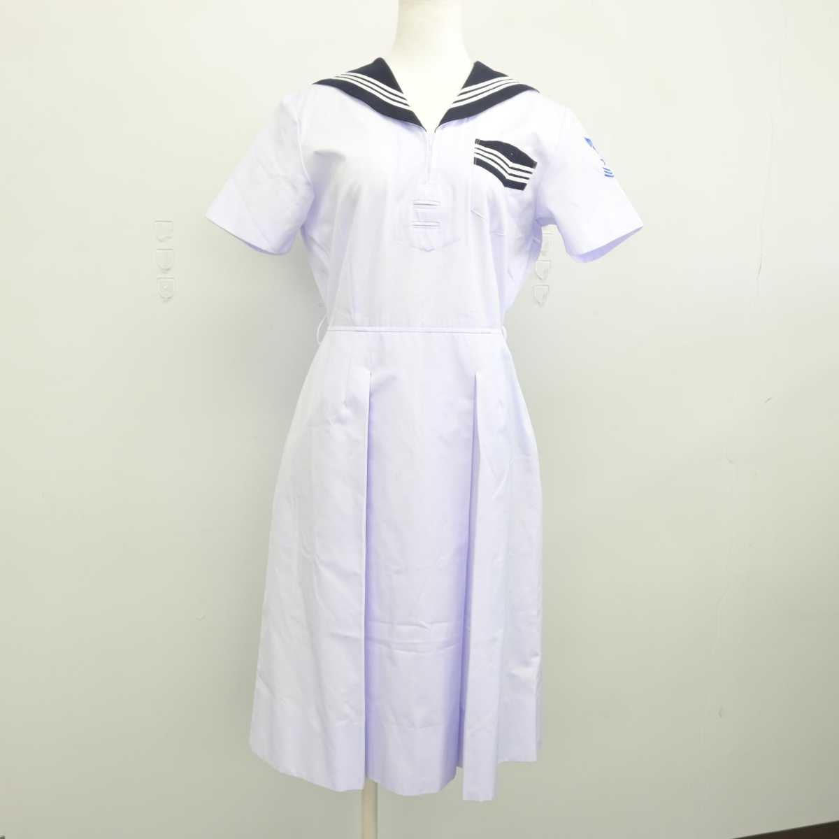 【中古】兵庫県 芦屋学園高等学校 女子制服 1点 (ワンピース) sf047210