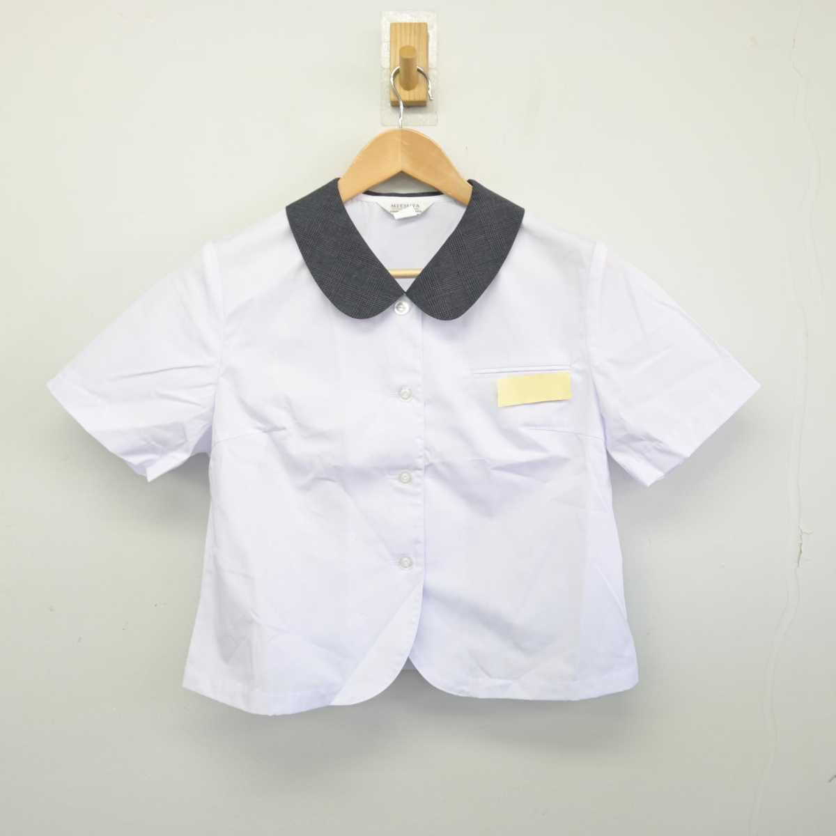 【中古】熊本県 日吉中学校 女子制服 2点 (シャツ・スカート) sf047220