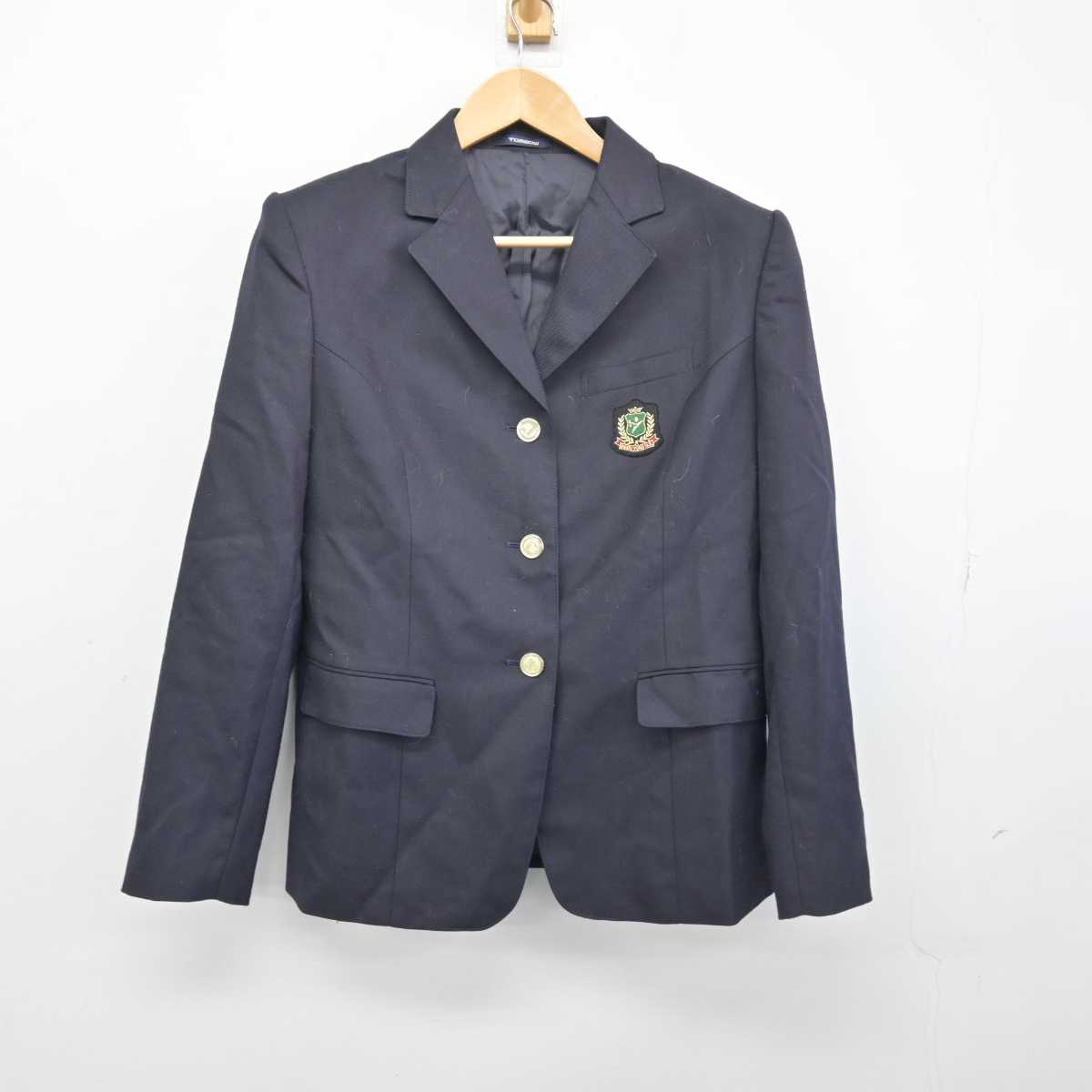 【中古】岐阜県 大垣養老高等学校 女子制服 2点 (ブレザー・スカート) sf047225