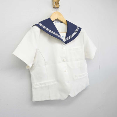 【中古】静岡県 磐田北高等学校 女子制服 1点 (セーラー服) sf047229