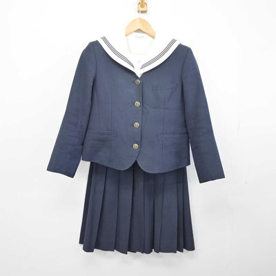 【中古】静岡県 磐田北高等学校 女子制服 3点 (ブレザー・セーラー服・スカート) sf047230