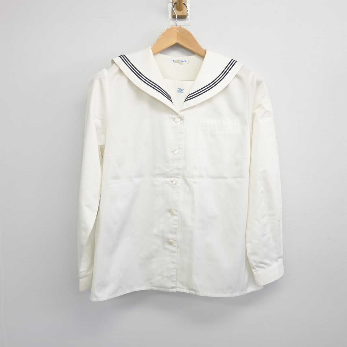 【中古】静岡県 磐田北高等学校 女子制服 3点 (ブレザー・セーラー服・スカート) sf047230