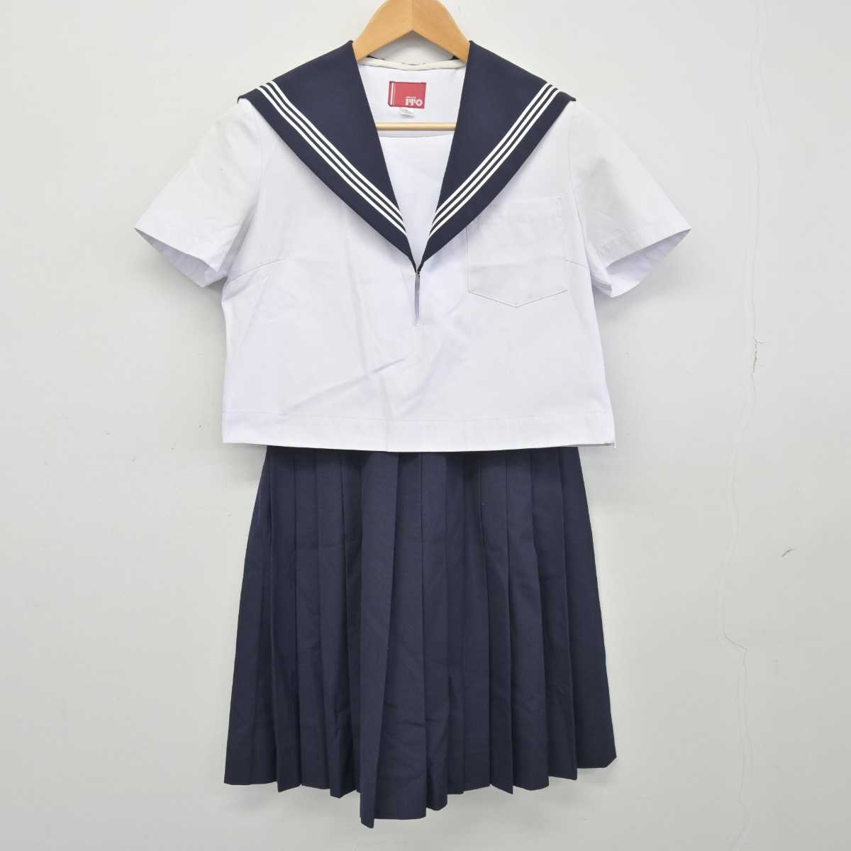 【中古】愛知県 応時中学校 女子制服 2点 (セーラー服・スカート) sf047240