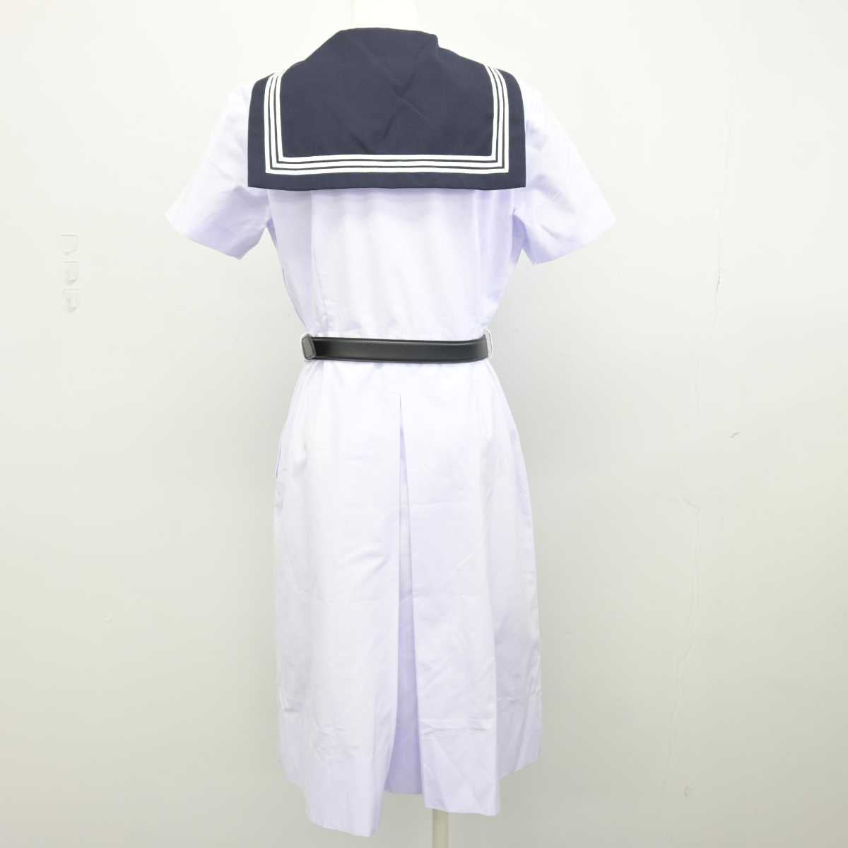 中古】兵庫県 芦屋学園高等学校 女子制服 2点 (ワンピース) sf047249