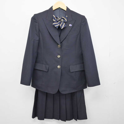 【中古】新潟県 万代高等学校 女子制服 3点 (ブレザー・スカート) sf047250