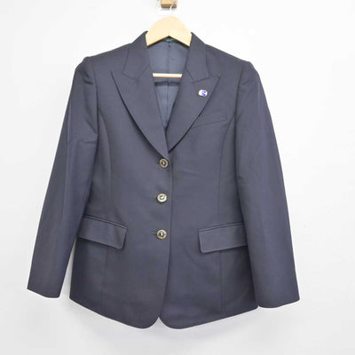 【中古】新潟県 万代高等学校 女子制服 3点 (ブレザー・スカート) sf047250