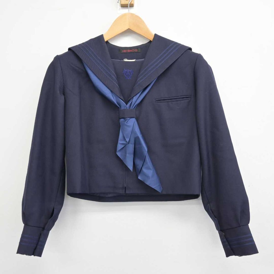 中古】千葉県 柏南高等学校 女子制服 3点 (セーラー服・ジャンパースカート) sf047258 | 中古制服通販パレイド