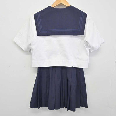 【中古】千葉県 柏南高等学校 女子制服 3点 (セーラー服・スカート) sf047259