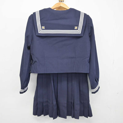 【中古】千葉県 西初石中学校 女子制服 3点 (セーラー服・ジャンパースカート) sf047261