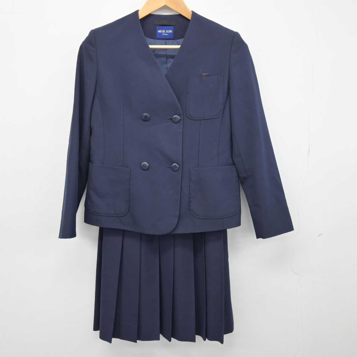 【中古】北海道 清田中学校 女子制服 3点 (ブレザー・ベスト・スカート) sf047263