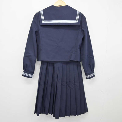 【中古】栃木県 黒磯北中学校 女子制服 4点 (セーラー服・その他アイテム・スカート) sf047272