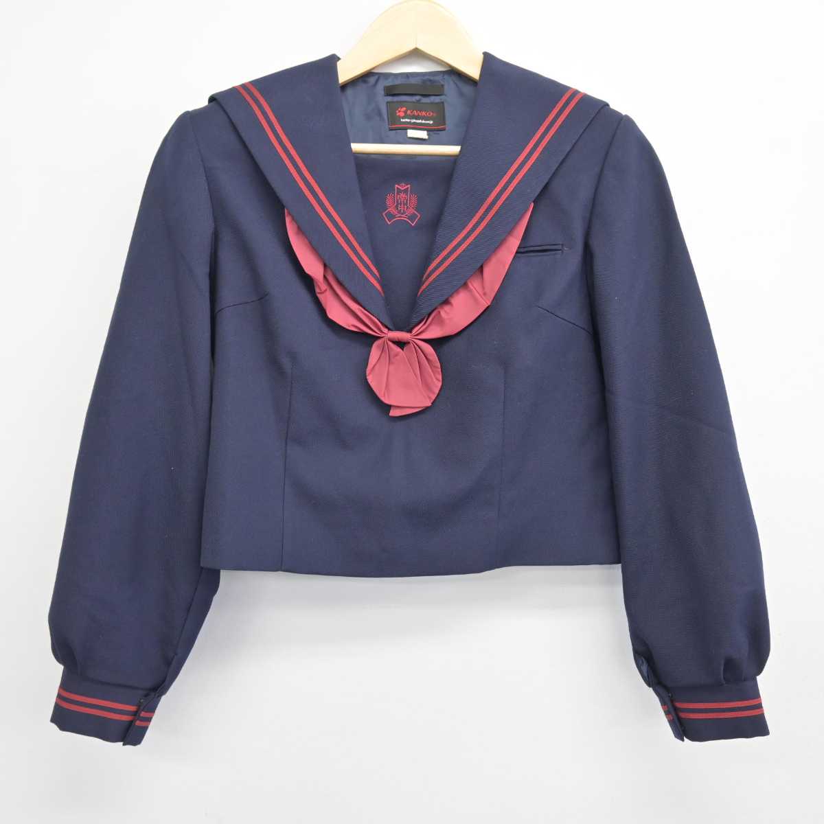 中古】千葉県 東京学館浦安高等学校 女子制服 3点 (セーラー服・スカート) sf047274 | 中古制服通販パレイド