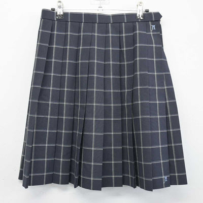 【中古】東京都 足立高等学校 女子制服 3点 (シャツ・スカート) sf047285