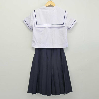 【中古】大阪府 住吉第一中学校 女子制服 3点 (セーラー服・スカート) sf047317