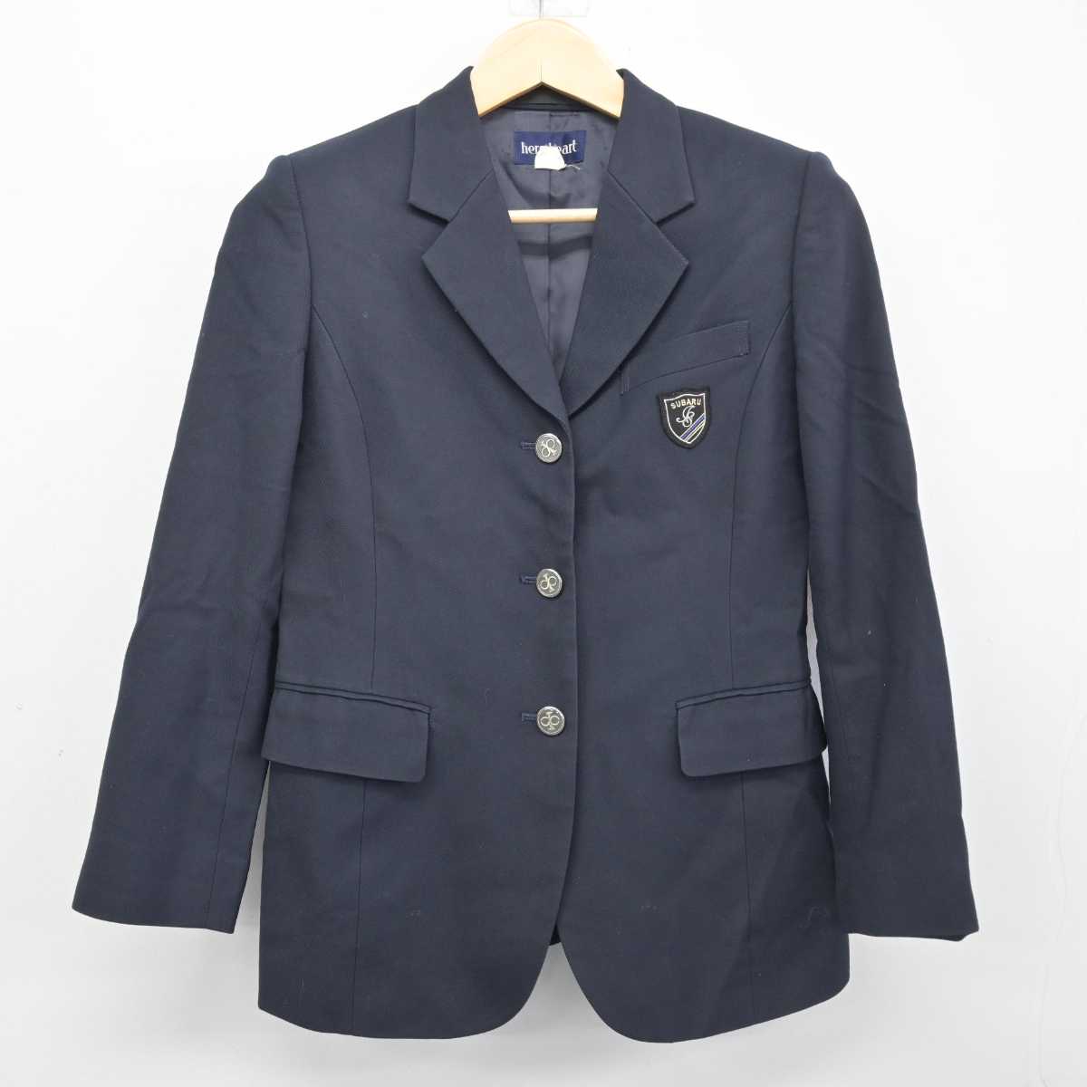 【中古】千葉県 市川昴高等学校 女子制服 3点 (ブレザー・スカート) sf047323