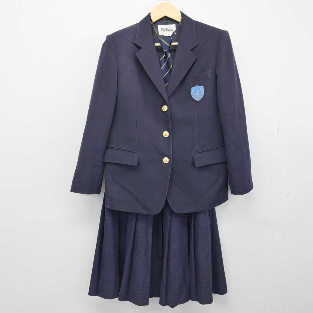 【中古】山口県 下松中学校 女子制服 3点 (ブレザー・スカート) sf047327