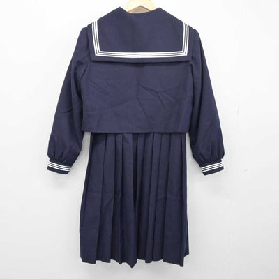 【中古】福岡県 筑紫女学園高等学校 女子制服 3点 (セーラー服・ジャンパースカート) sf047332