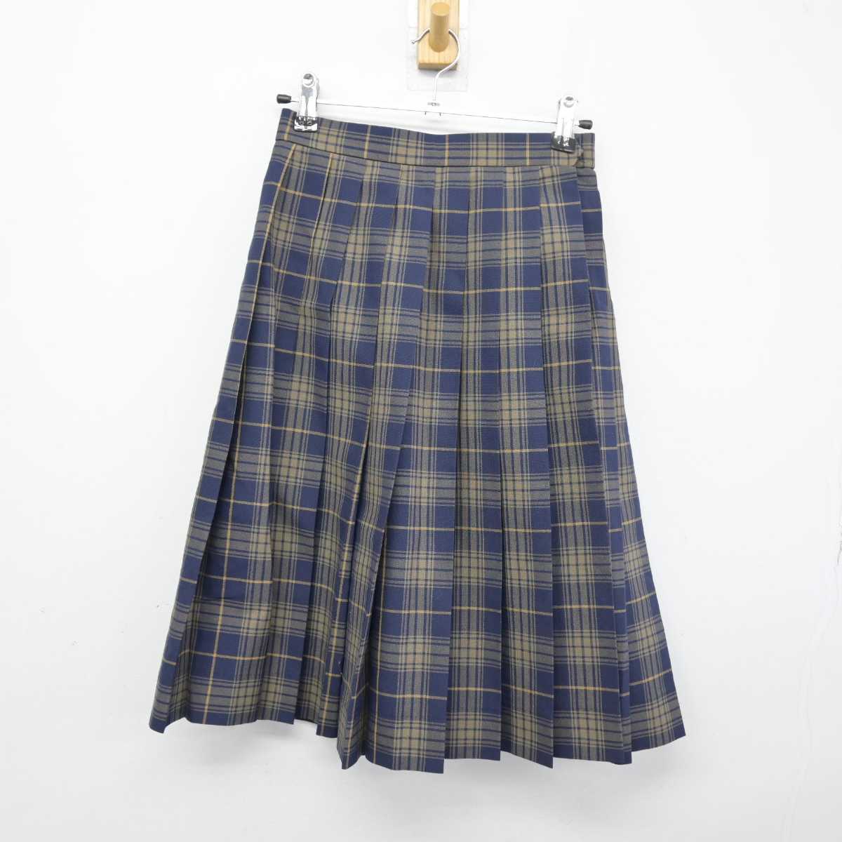 【中古】大分県 平松学園大分東明高等学校 女子制服 2点 (セーラー服・スカート) sf047341