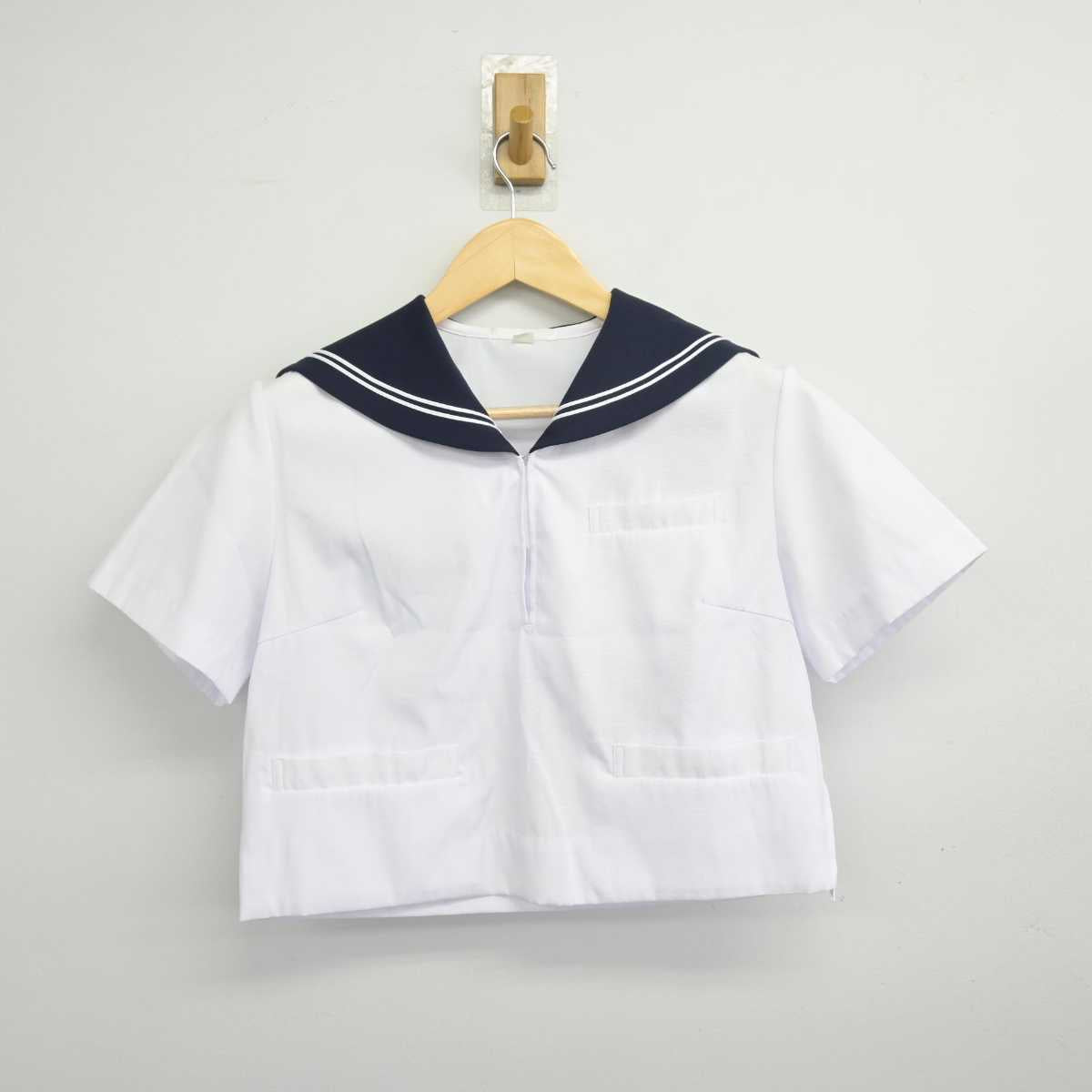 【中古】山形県 山形市立商業高等学校 女子制服 2点 (セーラー服・セーラー服) sf047351