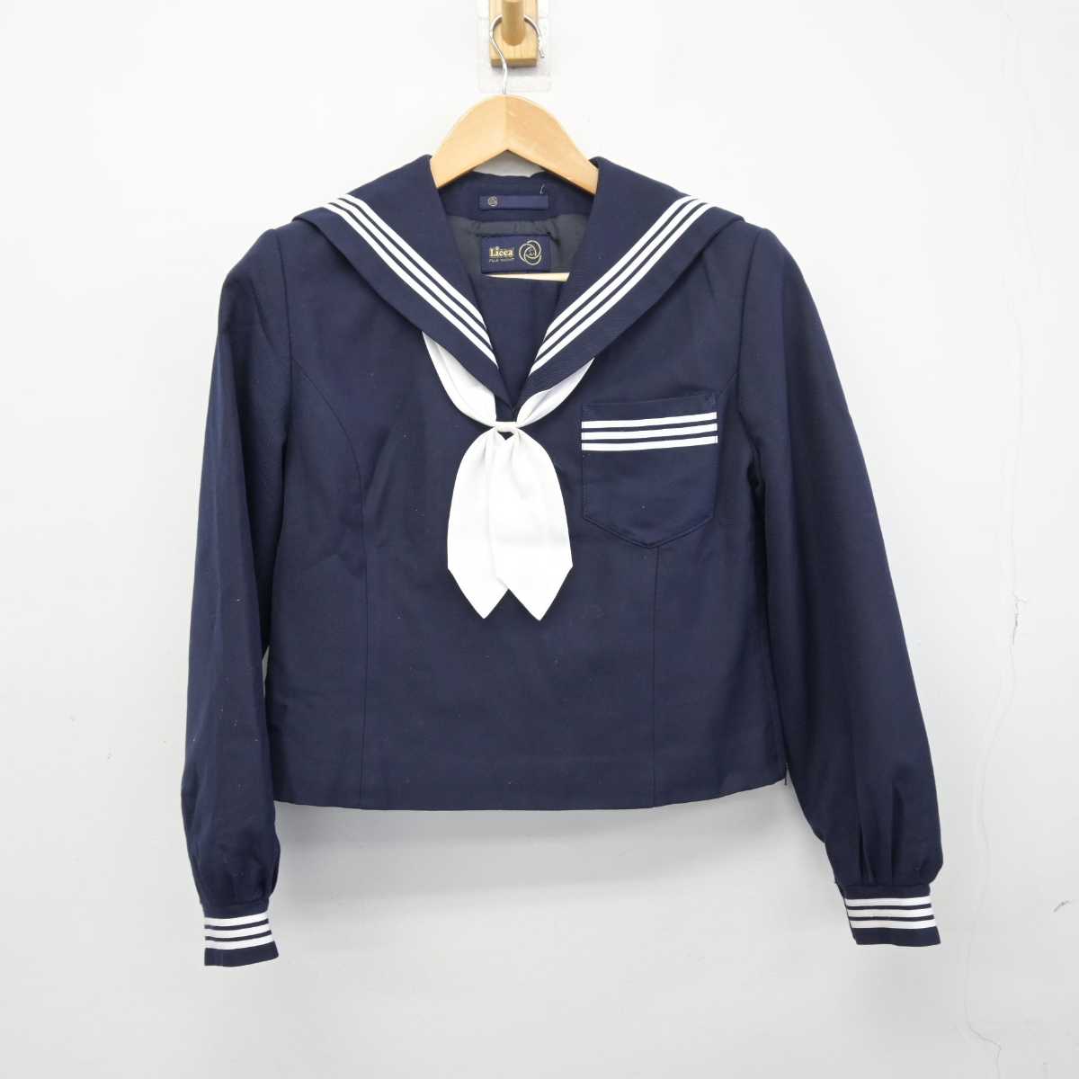 中古】愛媛県 津田中学校 女子制服 2点 (セーラー服・スカート) sf047359 | 中古制服通販パレイド