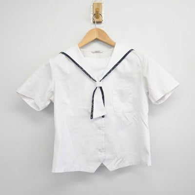 【中古】愛媛県 津田中学校 女子制服 2点 (セーラー服) sf047361